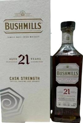 Bushmills 21yo Cask Strength 51.3% 700ml