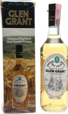 Glen Grant 1971 Giovinetti G.I.B S.p.A. Milano 40% 750ml