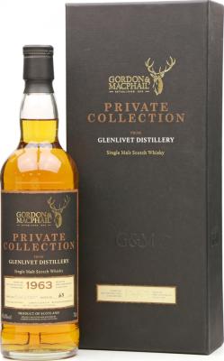 Glenlivet 1963 GM Private Collection 1st Fill American Hogsheads 1723 + 1726 40.6% 700ml