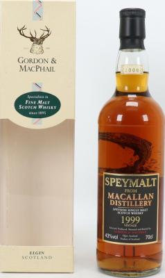 Macallan 1999 GM Speymalt 43% 700ml