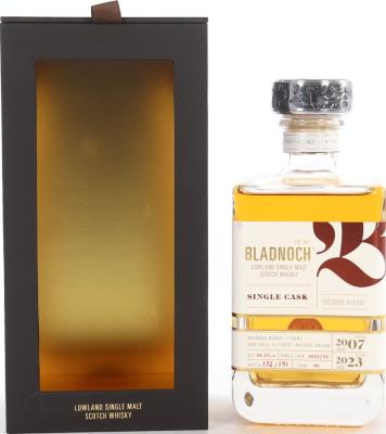 Bladnoch 2007 Single Cask Bourbon Barrel 55.2% 700ml