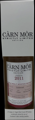 Linkwood 2011 MMcK Carn Mor Strictly Limited Edition Bourbon Barrel 47.5% 700ml