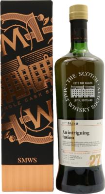 Linkwood 1989 SMWS 39.140 An intriguing fusion 27yo 49.3% 700ml