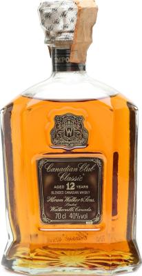 Canadian Club 12yo Classic 40% 700ml