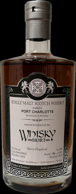 Port Charlotte 2002 MoS Sherry Hogshead Whiskyhort Oberhausen 58.2% 700ml