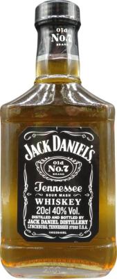 Jack Daniel's Old No. 7 Oviokl AE Jannec A.E. Greece 40% 200ml