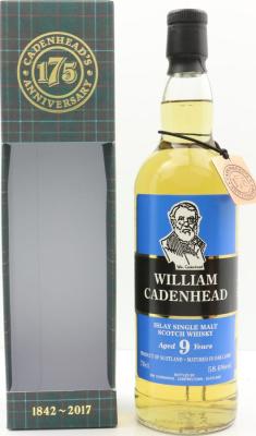 William Cadenhead 9yo CA Islay Single Malt Oak 58.6% 700ml