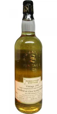 Glen Scotia 1991 SV Vintage Collection Oak Cask 197 43% 700ml