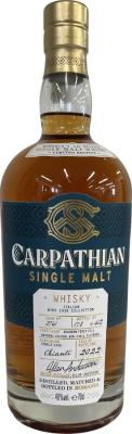 Carpathian Single Malt Italian Wine Cask Collection Bourbon + Chianti finish 46% 700ml