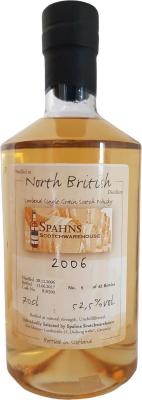 North British 2006 SpSw #818390 Spahn's Scotchwarehouse 52.5% 700ml