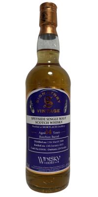 Mortlach 2008 SV Cask Strength Collection Bourbon Barrel Whiskyhort Oberhausen 57.1% 700ml