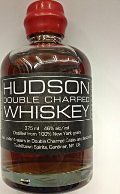 Hudson Double Charred Whisky 3yo 10 Gallon Oak Barrels 46% 375ml