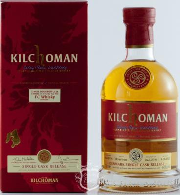 Kilchoman 2006 Denmark Single Cask Release Fresh Bourbon Barrel 162/2006 59.4% 700ml