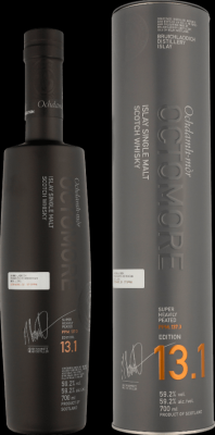 Octomore Edition 13.1 137.3 PPM The Impossible Equation Ex-Bourbon 59.2% 700ml