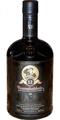 Bunnahabhain 12yo Oak and Sherry Oak 46.3% 700ml