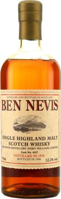 Ben Nevis 1970 Fort William Limited #4537 52.2% 750ml