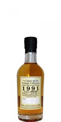 Macduff 1991 MMcK Carn Mor Vintage Collection Bourbon Barrel #1365 46% 200ml