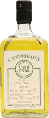 Caol Ila 1991 CA Cask Ends #732 51.7% 700ml