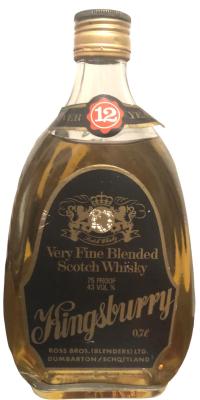 Kingsburry Very Fine Blended Scotch Whisky 43% 700ml
