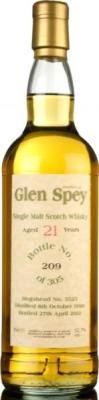Glen Spey 1990 BF #3524 52.4% 700ml