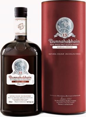 Bunnahabhain 13yo Marsala Finish 46.3% 750ml