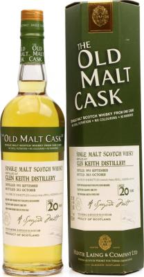 Glen Keith 1993 HL The Old Malt Cask Refill Hogshead 50% 700ml