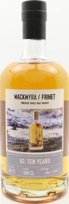 Mackmyra 02: TEN Years Frihet Series 46.1% 1000ml