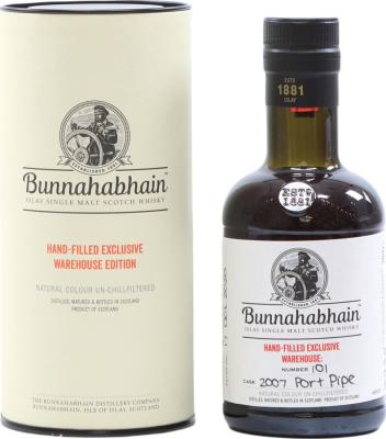 Bunnahabhain 2007 Port Pipe 55.9% 200ml