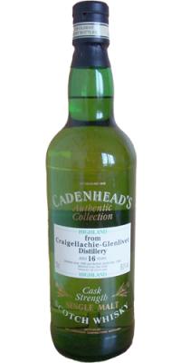 Craigellachie 1980 CA Authentic Collection 59.3% 700ml