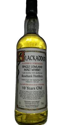 Rosebank 1989 BA Natural Strength Oak Cask #839 59% 700ml