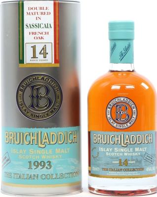 Bruichladdich 1993 The Italian Collection Sassicaia French Oak 14yo 46% 700ml