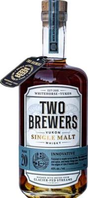 Two Brewers Innovative Release 20 Yukon Single Malt Whisky Ex-Maple Syrup Barrels 40% 750ml