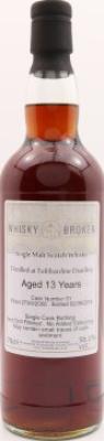 Tullibardine 2006 WhB First Fill Bourbon Barrel #804 58% 700ml