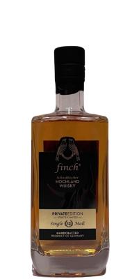 Finch 12yo Private Edition Ex Bourbon Sherry Finish 56.4% 500ml