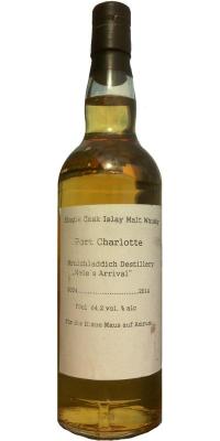 Port Charlotte 2004 UD Nele's Arrival Fresh Bourbon Cask #1777 Blaue Maus Amrum 64.2% 700ml