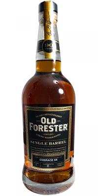 Old Forester Single Barrel Embrace XX Single Barrel 45% 750ml