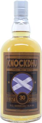 Knockdhu 1974 UD Bourbon Cask Private Bottling 49.4% 700ml