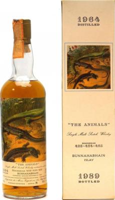 Bunnahabhain 1964 MI The Animals 423-424-425 46% 750ml