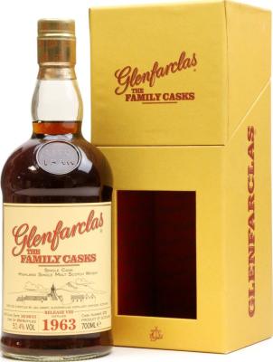 Glenfarclas 1963 The Family Casks Release Viii Sherry Hogshead #179 50.4% 700ml