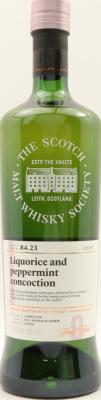 Glendullan 2008 SMWS 84.23 Liquorice & peppermint concoction Refill Ex-Bourbon Hogshead 57.9% 700ml