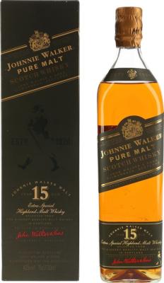 Johnnie Walker 15yo Pure Malt 43% 750ml