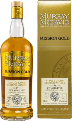 Strathclyde 1987 MM Mission Gold Koval Rye Finish 47.2% 700ml