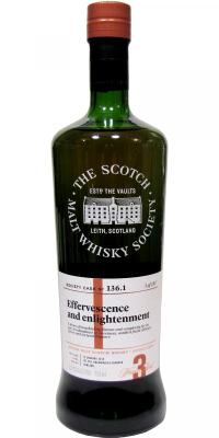 Eden Mill 2015 SMWS 136.1 1st Fill Hogshead Ex-Oloroso 61.2% 750ml