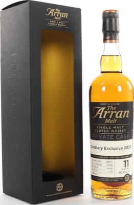 Arran 2008 Distillery Exclusive 2020 Moscatel Cask 2008/273 60.4% 700ml