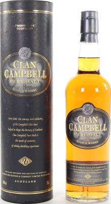 Clan Campbell 8yo Pure Malt 40% 700ml