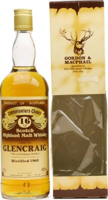 Glencraig 1968 GM Connoisseurs Choice 40% 750ml