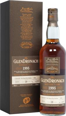 Glendronach 1995 Single Cask Batch 12 Pedro Ximenez Sherry Puncheon #4034 55.4% 700ml