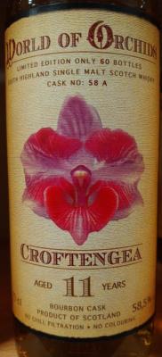 Croftengea 2007 JW Bourbon Cask 58A Hauptstross 100 58.5% 700ml