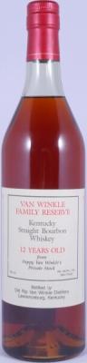 Old Rip Van Winkle Van Winkle Family Reserve 12yo New American Oak Barrels 45.2% 750ml