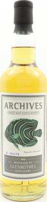 Glenrothes 1988 Arc The Fishes of Samoa Refill Sherry Hogshead #7318 53% 700ml